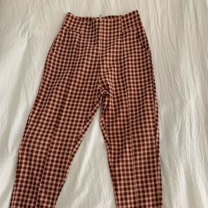 Princess Polly checkered pants